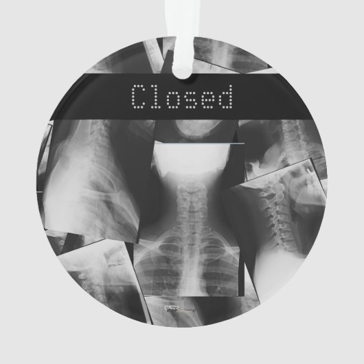 X線 オーナメント (裏面)