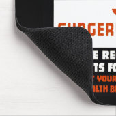 X線、ラジウム、手術 マウスパッド (コーナー)