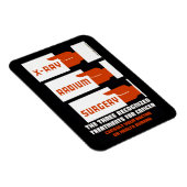 X線、ラジウム、手術 マグネット (右側)