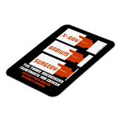 X線、ラジウム、手術 マグネット (左側)