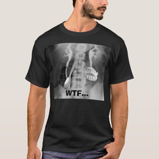 X線、WTF… Tシャツ (正面)