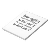 X親愛をストップ頼代数で探せ ノートパッド (回転)