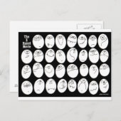 X評価の映画 ポストカード (正面/裏面)