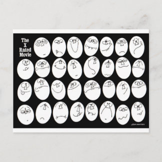 X評価の映画 ポストカード