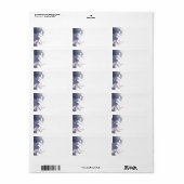 X003_冬フクロウ ラベル (フルシート)