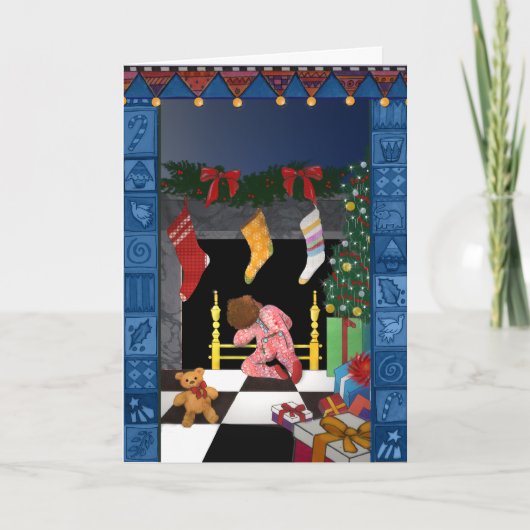 X005サンタを探す シーズンカード (正面)