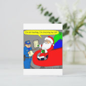 x02 Santaはメールや文字を打つと運転 – 漫画 シーズンポストカード (スタンド正面)