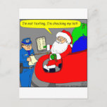 x02 Santaはメールや文字を打つと運転 – 漫画 シーズンポストカード<br><div class="desc">深刻なおもしろいの漫画。クリスマス・マンガから</div>
