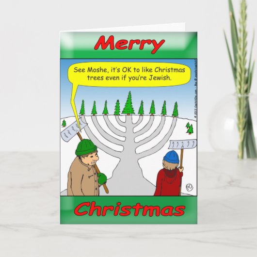 x04クリスマスにはユダヤ人になるのがおもしろいだ。 シーズンカード (正面)