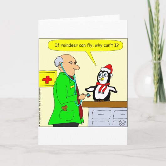 x14トナカイは漫画を飛ぶことができる シーズンカード (正面)