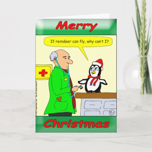 x14トナカイは漫画を飛ぶことができる シーズンカード (正面)