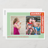 x2のまわりでメリー シーズンカード (正面/裏面)