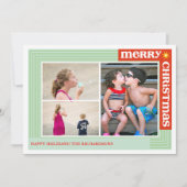 x3のまわりでメリー シーズンカード (正面)