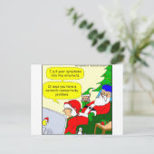 x36サンタ症状漫画 シーズンポストカード (スタンド正面)