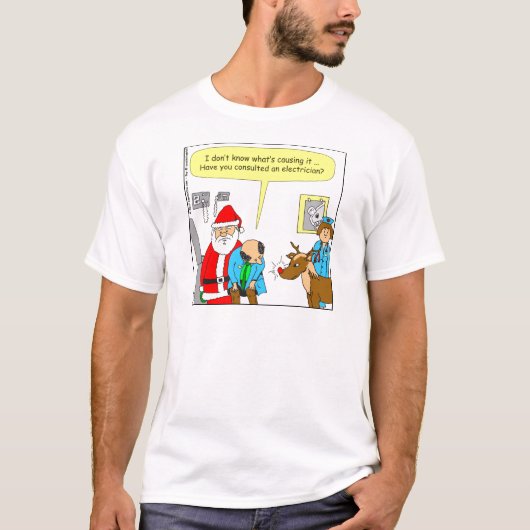 x48電気技師の漫画を参照する tシャツ (正面)