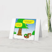 x59叔父さんボブのクリスマスのリースの漫画 シーズンカード (正面)