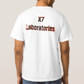 X7ティー Tシャツ (裏面)
