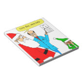 x80かわいいアイドクターチャートの漫画 ノートパッド (アングル)