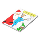 x80かわいいアイドクターチャートの漫画 ノートパッド (回転)