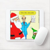 x80かわいいアイドクターチャートの漫画 マウスパッド (マウス)
