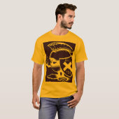 x814725x2の北の東のまっすぐな端 tシャツ (正面フル)