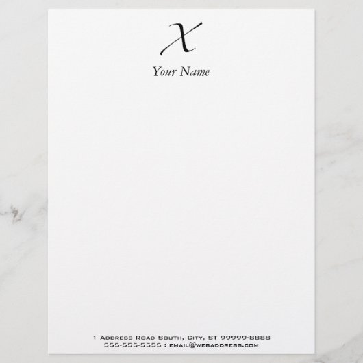 X - ザップフィノ レターヘッド (正面)