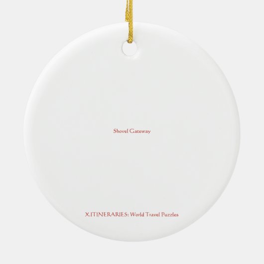 X.旅程:ショベルゲートウェイ セラミックオーナメント (裏面)