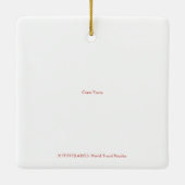 X.旅程：ジャイアントアップル セラミックオーナメント (裏面)