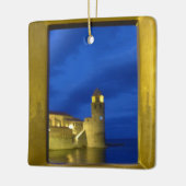 X.旅程：中世の灯台 セラミックオーナメント (左)