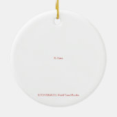 X.旅程：座間 セラミックオーナメント (裏面)