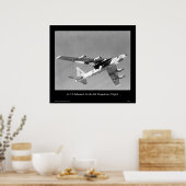 X-15はキャプティブフライトでB-52に合わせた – NASA ポスター (キッチン)