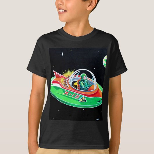 X-15空飛ぶ円盤 Tシャツ (正面)