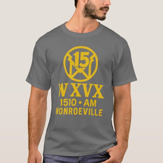 X-15 - WXVX - AM 1510 - Monroeville, PA Tシャツ (正面)