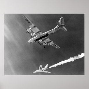 X-2ロケット飛行機 ポスター