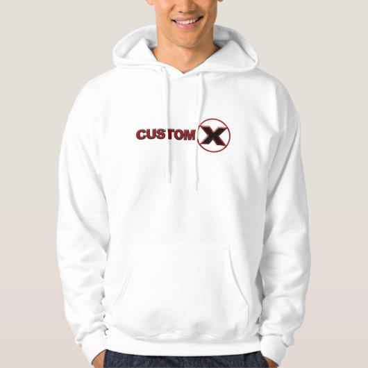 X 2010年のhoodie. パーカ (正面)