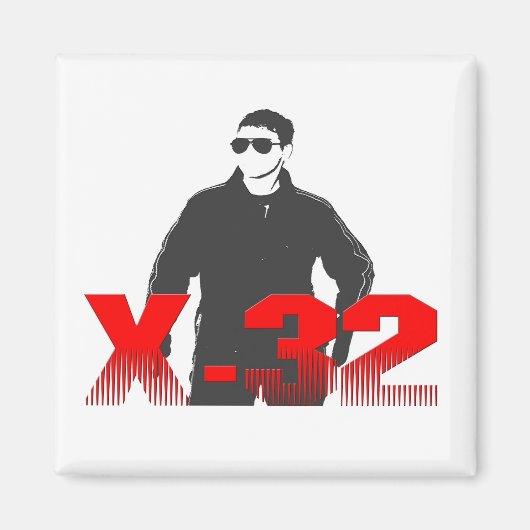 x-32 マグネット (正面)