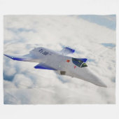 X-36B フリースブランケット (正面(横))