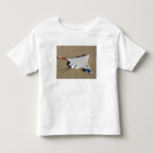 X-48Bは翼の体によって意気地なくされた空気車2を混ぜました トドラーTシャツ