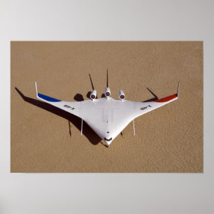X-48Bブレンドウイング体無人航空機3 ポスター