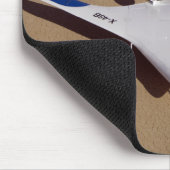 X-48Bブレンドウイング体無人航空機3 マウスパッド (コーナー)