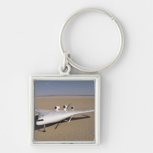 X-48Bブレンドウイング体無人航空機4 キーホルダー (正面)