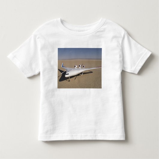 X-48Bブレンドウイング体無人航空機4 トドラーTシャツ (正面)
