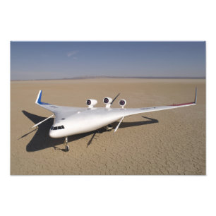 X-48Bブレンドウイング体無人航空機 フォトプリント