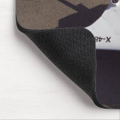 X-48Bブレンドウイング体無人航空機 マウスパッド (コーナー)