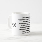 -X Diggers Mugを更新 コーヒーマグカップ (正面左)