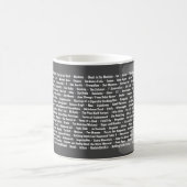 X-Filesのエピソードと映画マグのタイトル コーヒーマグカップ (中央)