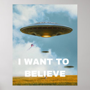 X-Filesの信じる心、90年代のレトロな映画、エイリアンUFO ポスター