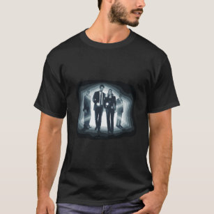 X-Files Mulder Scullyグループ Tシャツ