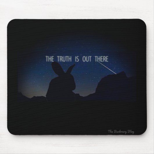 X-Files Rabbit:真実はそこにあるマウスパッド マウスパッド (正面)