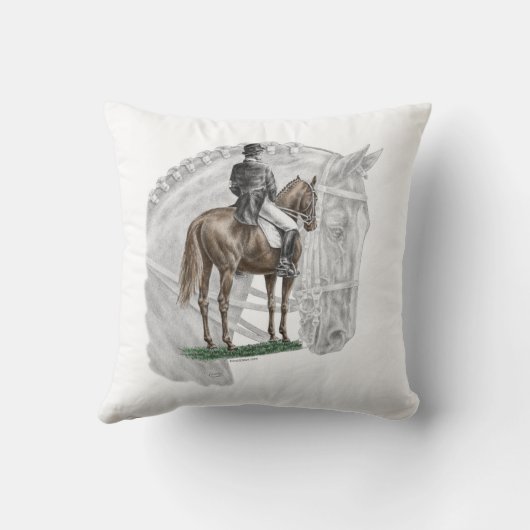 X-Haltソリュートドレッセージホース クッション (裏面)